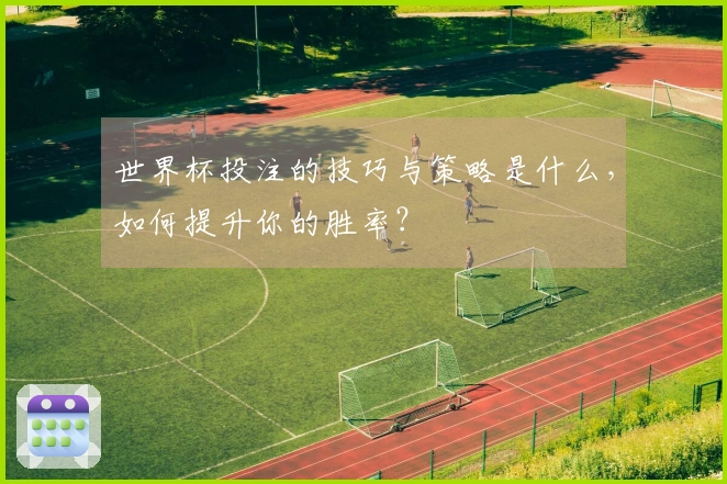 世界杯投注的技巧与策略是什么，如何提升你的胜率？