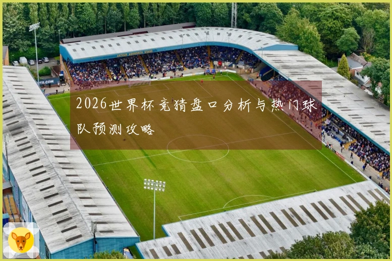 2026世界杯竞猜盘口分析与热门球队预测攻略